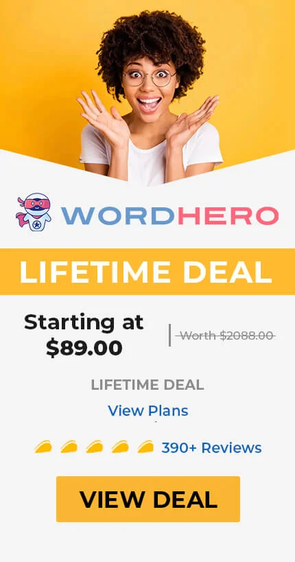 WordHero - AI Content Writer Tool | AI Writing Software Review