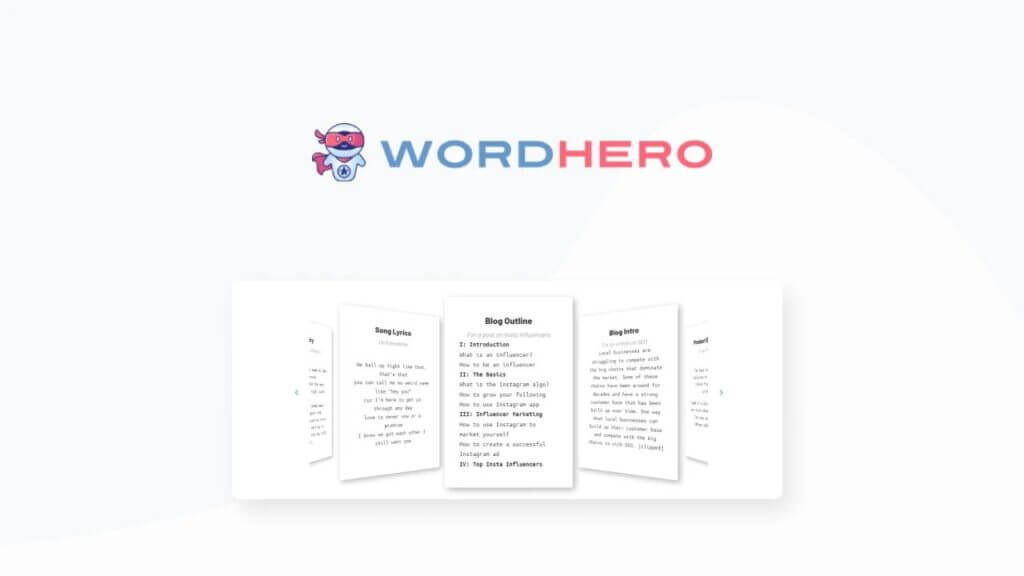 WordHero - AI Content Writer Tool | AI Writing Software Review