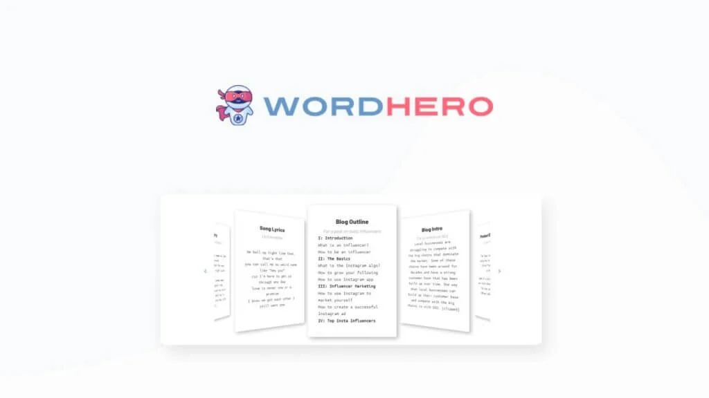 WordHero - AI Content Writer Tool | AI Writing Software Review