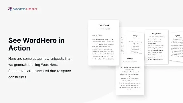 WordHero - AI Content Writer Tool | AI Writing Software Review