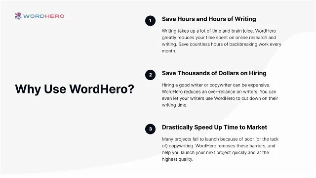 WordHero - AI Content Writer Tool | AI Writing Software Review