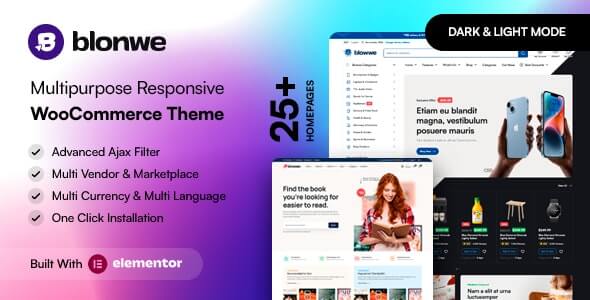 Blonwe | Multipurpose WooCommerce Theme