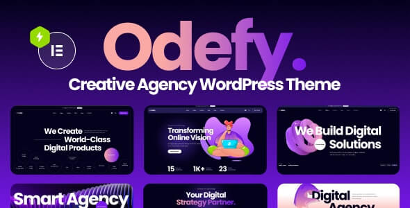 Odefy | Creative Multipurpose WordPress Theme