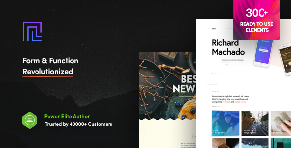 Revolution | Creative Multipurpose WordPress Theme