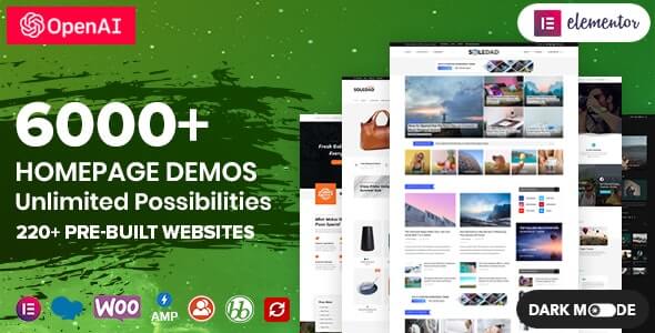 Soledad | Multipurpose, Newspaper, Blog & WooCommerce WordPress Theme