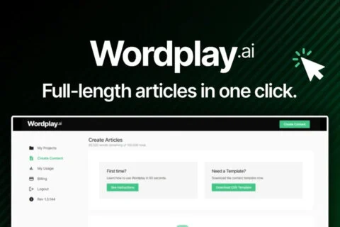 Wordplay.ai - AI Article Writer & Bulk Article Generator Tools Review