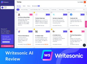 Writesonic - AI Content Creation, AI SEO Toolkit, AI Chatbots and AI Writer Tools Review