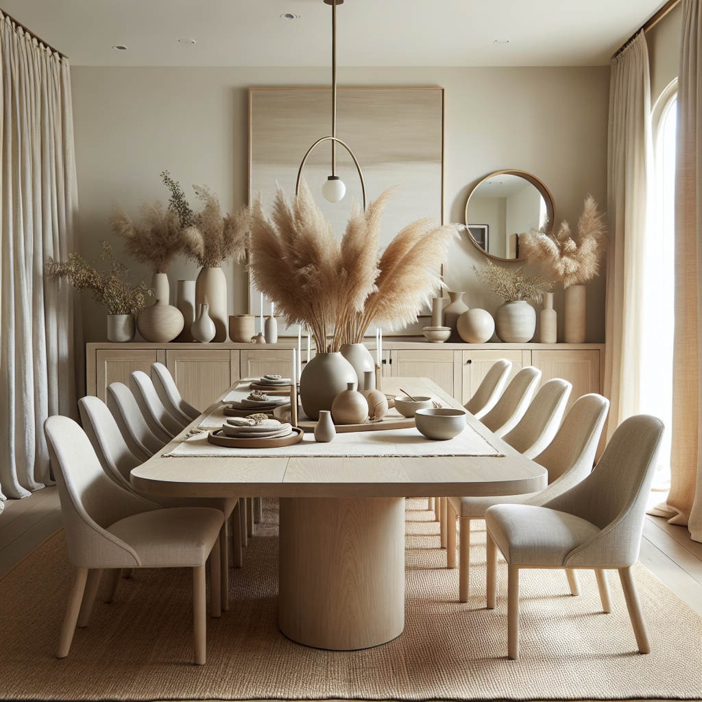Neutral Dining Room Decor Ideas for Effortless Elegant Style